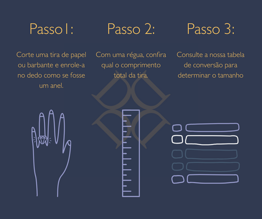 Como Medir o Tamanho do Anel: Guia da Delbello & Dini